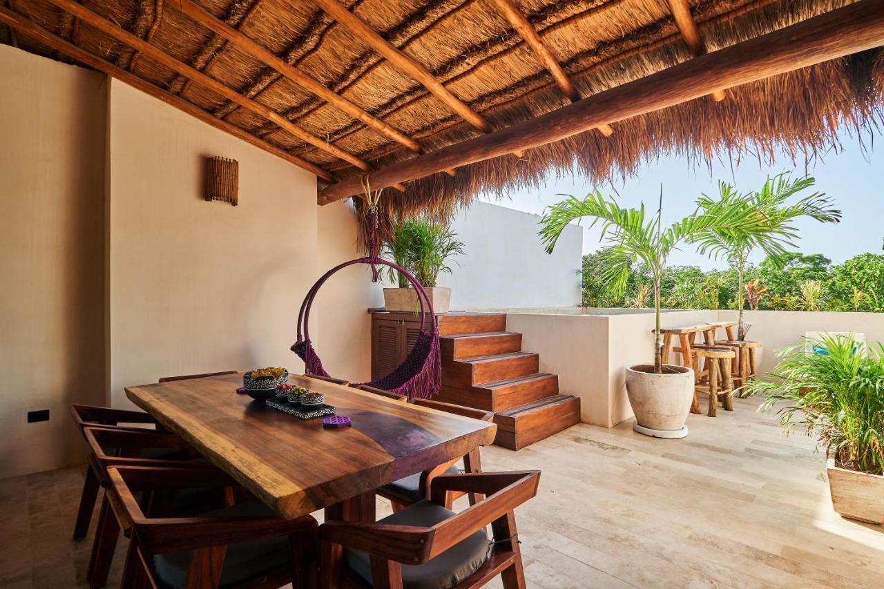 Spacious & Comfy Penthouse Oasis With Plunge Pool Tulum Exteriör bild